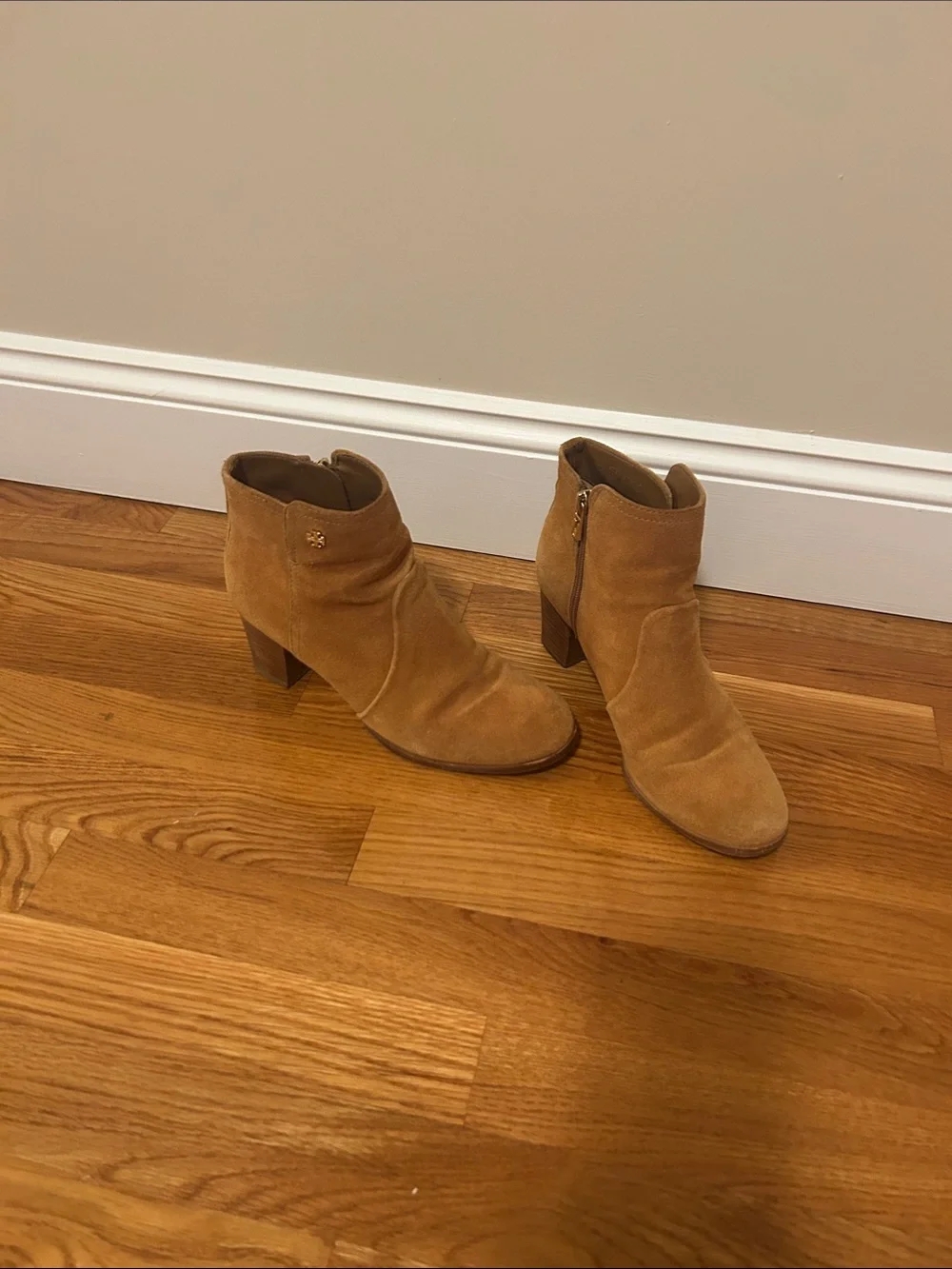Tory Burch suede booties
